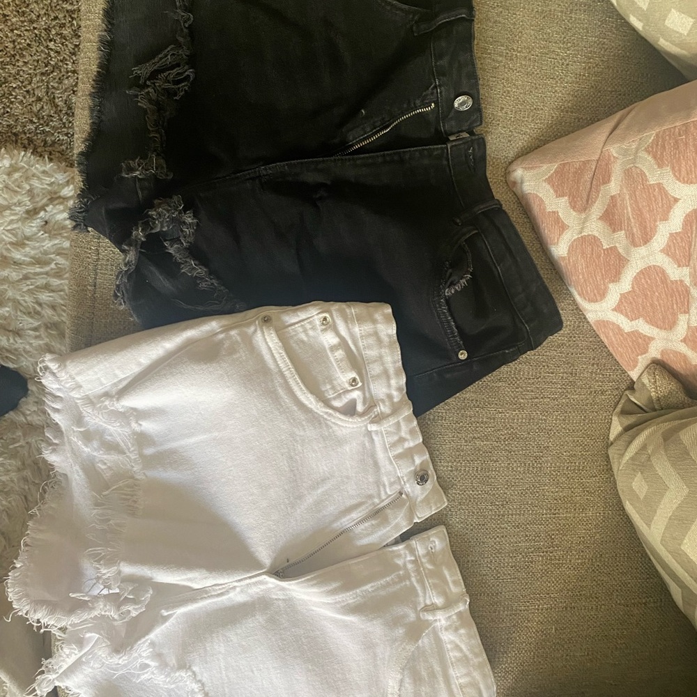 Zara denim shorts